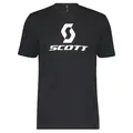 Produktbild: Scott Icon T-shirt Kurzarm für Herren Schwarz L Rundhalsschnitt Freizeit Neu