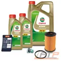 Produktbild: ÖLFILTER + 5l 5W-30 FÜR AUDI A3 Q3 TT RS VW BEETLE GOLF 6 JETTA PASSAT 2.5 05-18