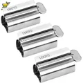 Produktbild: Hochwertige Edelstahl Tubenpresse – 3er Pack für sparsamen Zahnpasta-Gebrauch