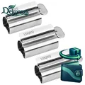 Produktbild: Tubenquetscher Edelstahl 3er Pack Zahnpasta Squeezer mit Standfunktion Silber