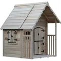 Produktbild: HOME DELUXE Spielhaus KIMI – Natur | Holz-Kinderhaus für Garten & Outdoor-Spielspaß - Naturbelassen