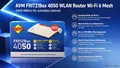 Produktbild: AVM FRITZ!Box 4050 WLAN Router Wi-Fi 6 Mesh 2400 MBit/s, 20003052