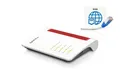 Produktbild: AVM FRITZ!Box 4050 WLAN Router Wi-Fi 6 AX Mesh Gigabit LAN USB DECT VoIP