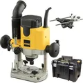 Produktbild: DeWalt Oberfräse DW621 KT, 1100 W, 0 - 55mm Hubhöhe, mit Koffer