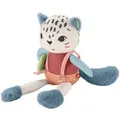 Produktbild: Spiel-Schneeleopard, Kuscheltier sensorisches Spielzeug für Neugeborene