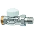 Produktbild: Heimeier V-exact II Thermostat-Ventilunterteil 3720-02.000 R 1/2xG 3/4 AG, Durchgang, Rotguss vernickelt