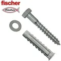 Produktbild: Fischer - Blisterpackung Block+schraube Sx 10x50 Sk Nv 5 Stück 90895