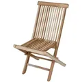 Produktbild: Teak Modena Klappstuhl Natur Holzstuhl Gartenstuhl Terrassenstuhl Balkonstuhl