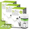 Produktbild: adia Blutzuckerteststreifen, 150 Stück, die einfache Blutzuckermessung zur Blutzucker-Kontrolle bei Diabetes