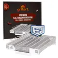 Produktbild: grillart® Premium Sparbrand Kaltrauchgenerator – Räucherofen aus 100% Edelstahl hergestellt – hochwertige Räucherschnecke mit Griffen, geeignet für alle Grilltypen und Räucherschränke
