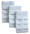 Produktbild: Chanie Damen Packung mit 3 Weich Komfortabel Erweiterung 2 Haken BH-Verlängerer, 6,1cm x 3,8cm