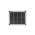 Produktbild: enjoy solar 20W 12V Monokristallines Solarmodul, 182mm Solarzellen 10 Busbars Solarpanel ideal für Wohnmobil, Mini PV Anlage, Gartenhäuse, Boot