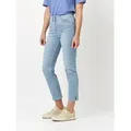 Produktbild: 7/8-Jeans TONI, Damen, Gr. 48, N-Gr, blau (summer blau), Denim/Jeans, Obermaterial: 92% Baumwolle, 6% Polyester, 2% Elasthan, unifarben, 7/8-Länge, Jeans, geschlitzt, mit Stretch
