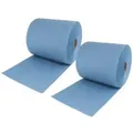 Produktbild: Putzrollen Blau 2-lagig – Extra stark 36 x 36,5 cm