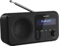 Produktbild: SHARP Digitalradio-tragbar DR-P420, schwarz, DAB+, Bluetooth, USB DR-P420(BK) Tokyo