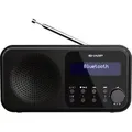 Produktbild: Dr-p420 Tischradio Dab+, Dab, Fm Bluetooth®, Usb Schwarz - Sharp