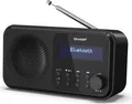 Produktbild: Sharp DR-P420 - Tragbar - Digital - DAB - DAB+ - FM - Automatischer Suchlauf - Automatisches Tuning - 2 W - AAC (DRP420BK)