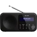 Produktbild: Sharp DR-P420 Tischradio DAB+, DAB, FM Bluetooth®, USB   Schwarz