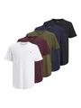 Produktbild: JACK & JONES Jprblabrody Tee Ss Crew Neck 5Pk Mp Noos