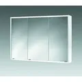 Produktbild: Spiegelschrank Batu 100 Dekor Weiß, Transparent Weiß / Spiegel