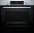 Produktbild: BOSCH Backofen Teleskopauszug Edelstahl 71 l 3D-Heißluft EcoClean  HBA534ES3, mit Nachrüstbar
