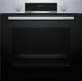 Produktbild: Bosch HBA534ES3 Einbaubackofen Serie4 schwarz  71L  60cm 3DHeißluft Hydrolytisch