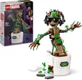 Produktbild: LEGO Marvel Tanzender Groot, animierte Minifigur eines Charakters aus Guardians