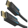 Produktbild: KabelDirekt 8K DisplayPort Kabel mit Verriegelung, HDR 10, DSC, 3 Meter (3 m) (1399)