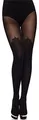 Produktbild: Merry Style Damen Strumpfhose mit Muster Overknee Optik MS 389 60 DEN (Schwarz, S (32-36))