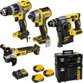 Produktbild: DeWalt DCK422P3T-QW Maschinenset Kombopack inkl. 3x 5Ah Akku