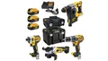 Produktbild: Zestaw combo 18V DCG405+DCH273+DCD796+DCF887+3*5.0AH TSTAK DeWalt