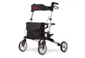 Produktbild: Antar Rollator Aluminium Vierrad »AT51006«, mit Stockhalter und Ankipphilfe