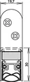 Produktbild: ATHMER 1-290-0960 Türdichtung Schall-Ex® Ultra WS 1-290 2-seitig Länge 958 mm Al