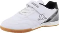 Produktbild: Kappa Indoor Kinder Hallenschuhe Weiß-Schwarz 95K0783001, Schuhgröße:32 EU