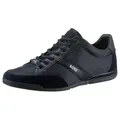 Produktbild: BOSS Saturn_Lowp Sneaker im Materialmix, Freizeitschuh, Halbschuh, Schnürschuh blau 39 EU