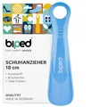 Produktbild: biped Schuhanzieher aus Kunststoff 18 cm – Kleiner Schuhlöffel, perfekt für unterwegs – Ergonomisch geformter Reiseschuhlöffel – Ideal für Kinder & Erwachsene z1560(hellblau)
