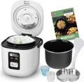 Produktbild: Livington RiceRobot - Reiskocher inkl. Messbecher, Reislöffel & Rezeptheft