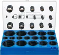 Produktbild: O-Ring Dichtungsringe Sortiment Ø 3 - 50 mm 419 tlg ÖL Benzin Säure BGS 8045