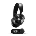 Produktbild: SteelSeries Arctis Nova Pro Wireless - Multi-System Gaming Headset (PC, PS5, Switch + Bluetooth) - Hi-Fi-Treiber - Infinity Power System mit 2 Akkus - Active Noise Cancellation - ClearCast Gen2 Mikro