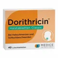 Produktbild: MEDICE Arzneimittel Pütter GmbH&Co.KG DORITHRICIN Halstabletten Classic 40 St 07727946