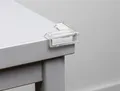 Produktbild: Delock Kantenschutz selbstklebend 40 x 40 x 13 mm transparent (18408)