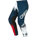 Produktbild: Oneal Element Racewear V.22 Motocross Hose, weiss-rot-blau, Größe 30 für Männer