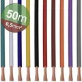 Produktbild: Quadrios - 22cw004 Litzensortiment 1 X 0.5 Mm2 Weiß, Blau, Braun, Orange, Grün, Gelb, Grau, Violett,