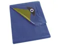 Produktbild: Perel - 110-0404 - Abdeckplane - Blau/Khaki - Strapazierfähig - 4 x 4 m