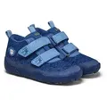 Produktbild: Affenzahn Knit Happy Sneaker nach Barfußschuhprinzip blau|gelb 21 EU