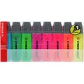 Produktbild: STABILO BOSS Original Textmarker Etui Farbig sortiert, 8 Stück