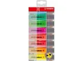 Produktbild: Textmarker STABILO® BOSS Original, Keilspitze, lichtbeständig, schnell trocknend, farbsortiert, 8 Stück