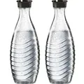 Produktbild: Sodastream Karaffe Glaskaraffe, mit Deckel, 2x 0,6 Liter, kompatibel mit Penguin und Crystal, 2 Stück