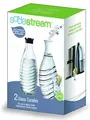 Produktbild: Sodastream Soda Glaskaraffe Duopack transparent/schwarz,