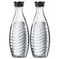 Produktbild: SodaStream Twinpack, Schwarz, Glas, 0,7 L,700 ml, 20.5x10.50x27 cm, Küchengeräte, Wasseraufbereitung, Wassersprudler